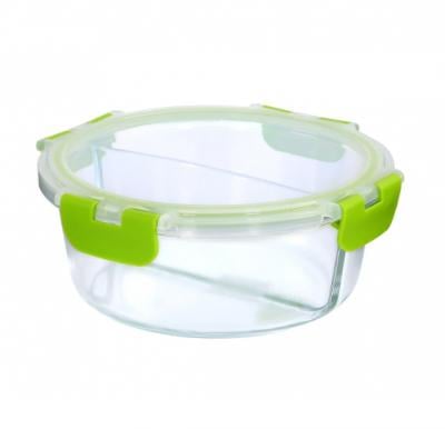 Royalford BRS 2 Compartment Round Food Container 950 ml , RF9216