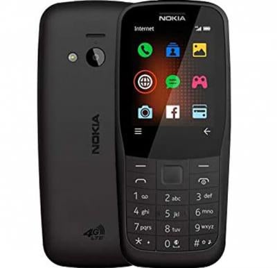 Nokia 220 Dual SIM 24MB 4G LTE, Black