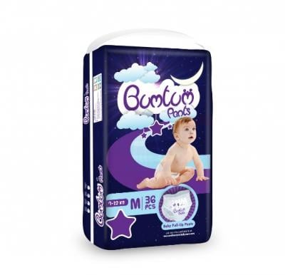 Bumtum Baby Diaper Pants Medium Pack - 36 Pcs