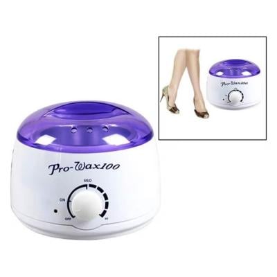 Portable Electric Hair Removal Kit for Facial Body Waxing Spa or Self-waxing Spa in Home For girls Women Men White/Purple