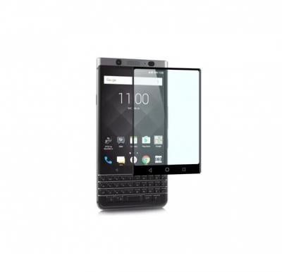 Tempered Glass Anti-Fingerprint HD Glass Screen Protector for Blackberry Keyone - Black  by hunch