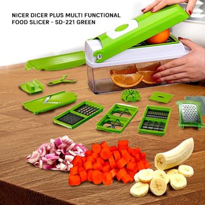 Nicer Dicer Plus Multi Functional Food Slicer - SD-221 Green
