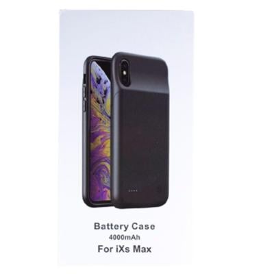 Slim Battery Case iPhone XS Max Black