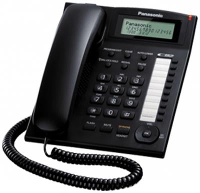 Panasonic KX-TS880FXW Corded Phone One Touch/10 Speed Dial