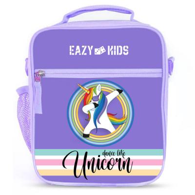 Eazy Kids EZ_LB_UIPU Bento Lunch Bag Unicorn, Purple