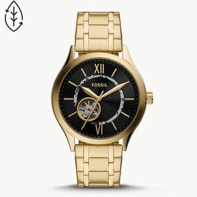 Fenmore Automatic Gold Tone Stainless Steel Watch