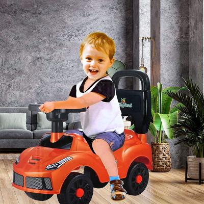 Toyland Kids Ride on Push Car for Toddlers Black with Red