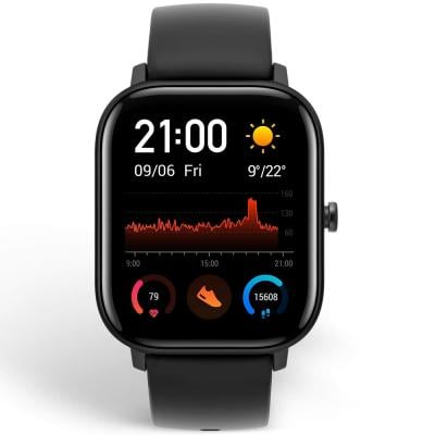 Amazfit GTS Smart Watch- Obsidian Black