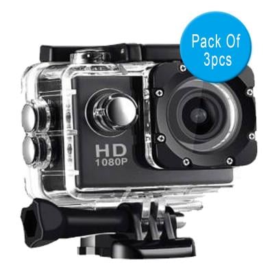 3 in 1 Bundle offer Elony Full HD Action Camera
