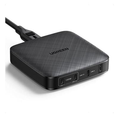 Ugreen 100W 4-In 1 USB- A USB-C 3 Port USB Desktop Fast Charger