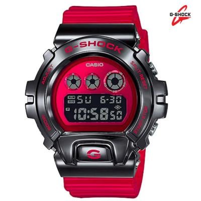 G-Shock GM-6900B-4DR Analog Digital Watch For Men, Red