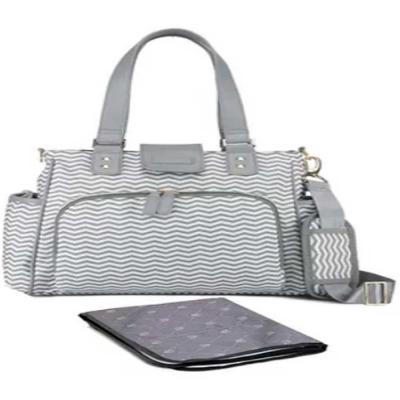 Little Story LS_CLJDP_GY Jane Diaper Bag With USB Grey