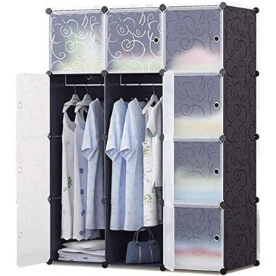 In house 12 Storage Cube Organizer Wardrobe Modular Cabinet Clothes Shoes Toys