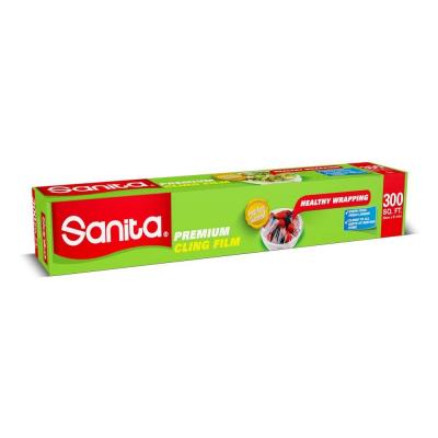 Sanita Cling Film Eco Pack 30 Cm 1 Roll 300 Sqft Multicolour