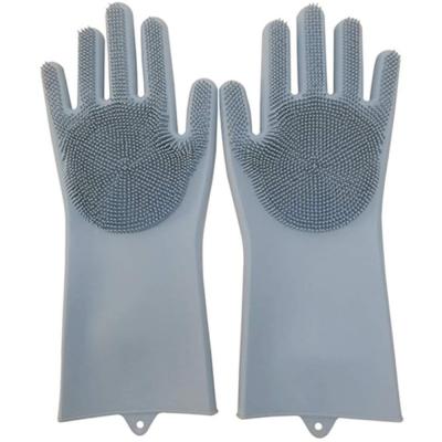 Winsor Dishwashing Gloves With Scrubber, WR80802