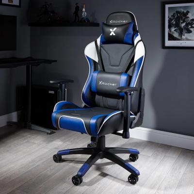 X Rocker Agility Sport Esport  Gaming Chair Blue