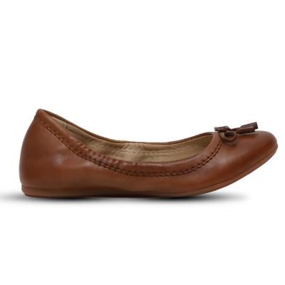 Hush Puppies Ladies Formals Shoes Tosa Tan Leather, HW06056-236