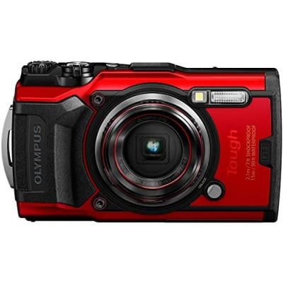 Olympus Tough Tg-6 Action Camera 12 Megapixel Digital Image Stabilisation 4X Wide Angle Zoom 4K Video 120 Fps Wi-Fi Red