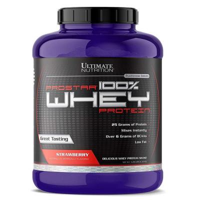 Ultimate Nutrition Prostar 100 Whey Protein 5.28LBS, Strawberry