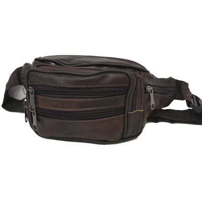 Oriyana	BM0002BR Shoulder Belt bag Waist Pack Hip Pack for travel hiking in Handy Design Brown