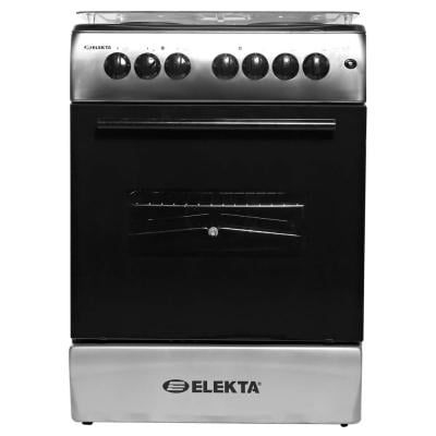 Elekta Electric Oven with 4 Hot Plate And Grill Black-EEO-605F