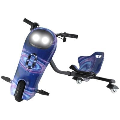 Shimano Multi Light Steel Frame Drifting Bike With Adjustable Rear Wheel Galaxy Blue