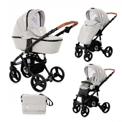 Lorelli Classic Baby Stroller Rimini  Mama Ba Rey & Black Dots