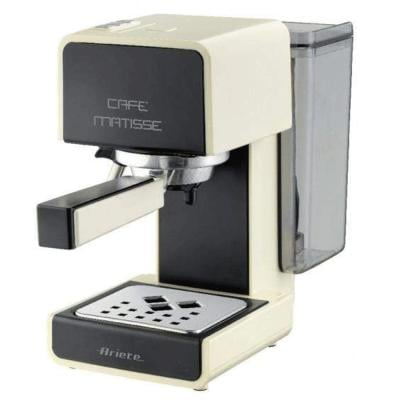 Ariete Cafe Matisse Pump Espresso Maker Cream 1363-12