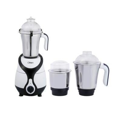 Clikon CK2650 Maxima 3 In 1 Mixer Grinder Black and White