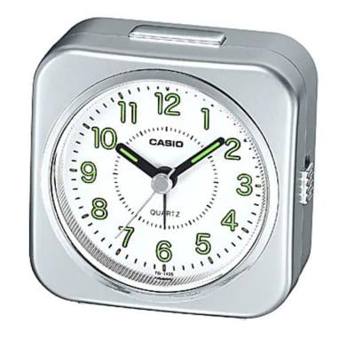 Casio Analog Alarm Clock, TQ-143S-8DF