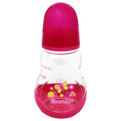 Baby Plus BP5073-C Baby Feeding Bottle 4 Oz Pink