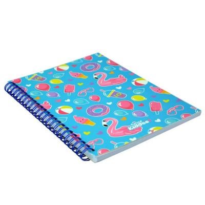 Smily A5 Lined Notebook, Light Blue