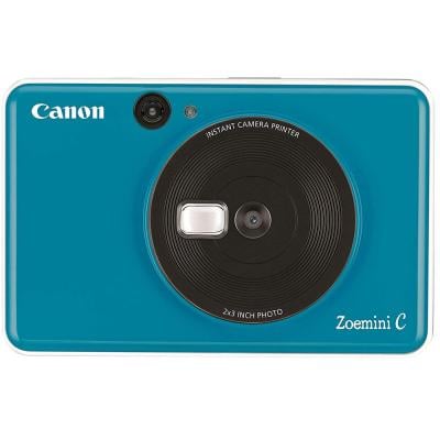 Canon 3884C007Aa Zoemini C Instant Camera  Sea Side Blue