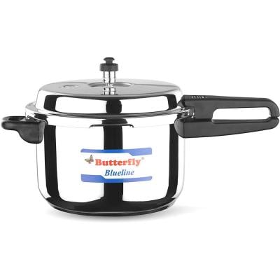 Butterfly Blue Line BFLY7500SS Stainless Steel 7.5 Litre Pressure Cooker