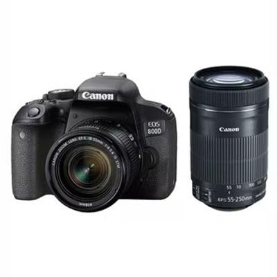 Canon EOS 800D DSLR Camera With Lens Kit Black