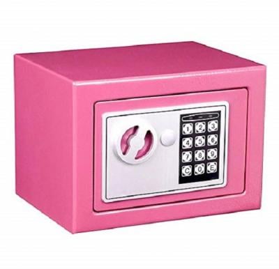 Mini Steel Digital Keypad Lock For Jewelers, Money And Smartphones - 17E Pink