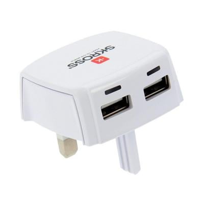 Skross UK USB Charger 2.4A, 1302720-E