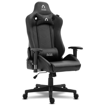 Alpha Gamer AGZETA-BK Zeta Series Gaming Chair Black