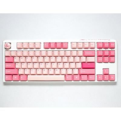 Ducky DKON2187-RUSPDGOWWPC2 One 3 Gossamer Mechanical Keyboard Cherry MX Red Mechanical Switch Pink