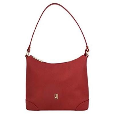 Jafferjees 71238379404 Genuine Leather Women The Blazing Star Handbag Red Gold