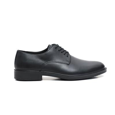 Hush Puppies Mens Formal Shoes Black Waterproof Leather, HM01107-001