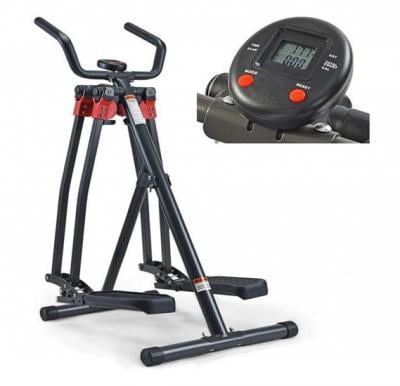 Marshal Fitness MFLI-A34A Best Stepper Air Walker Cross Home Elliptical Trainer For Body Fit Cardio Training