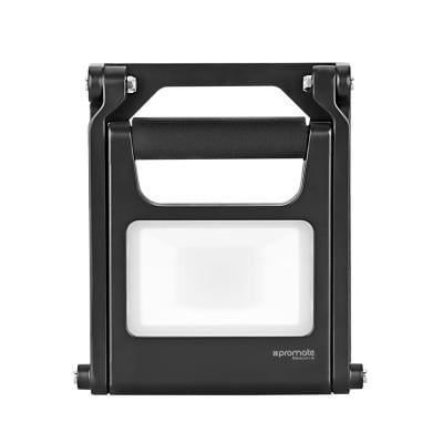 Promate LED Flood Light Super Bright 1440 Lumens Rechargeable 8800mAh Outdoor LED Flood Light with IP54 Water and Dust Resistance, Beacon-2.Black