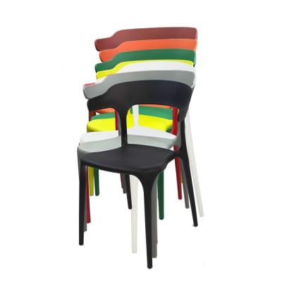 Fancy Curved Backrest Dining Chair JP1034B ,Grey