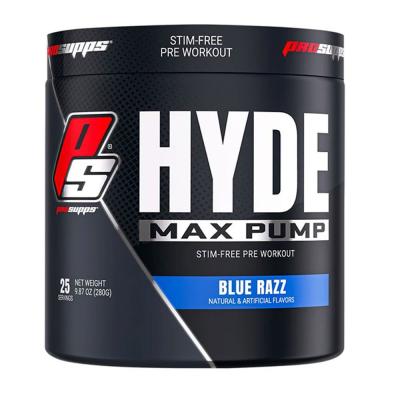 Prosupps Hyde Max Pump Protein Powder 25 Servings, Blue Razz