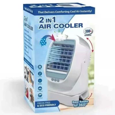 2in1 Air Cooler Mini Air Conditioner Fan Home