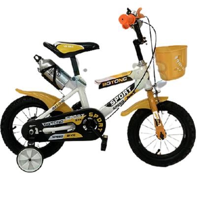 Bicycle JSD801-12, 12in White with Yellow