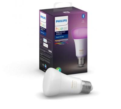 Philips 929002216818 White and Color Ambiance Single Bulb E27