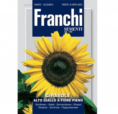 Franchi FFS329/4 Flower Sunflower Tall Yellow Seeds 