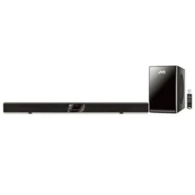 JVC THBY370A 2.1 Channel Soundbar With Subwoofer Home Theater Surround Sound Speaker System Black